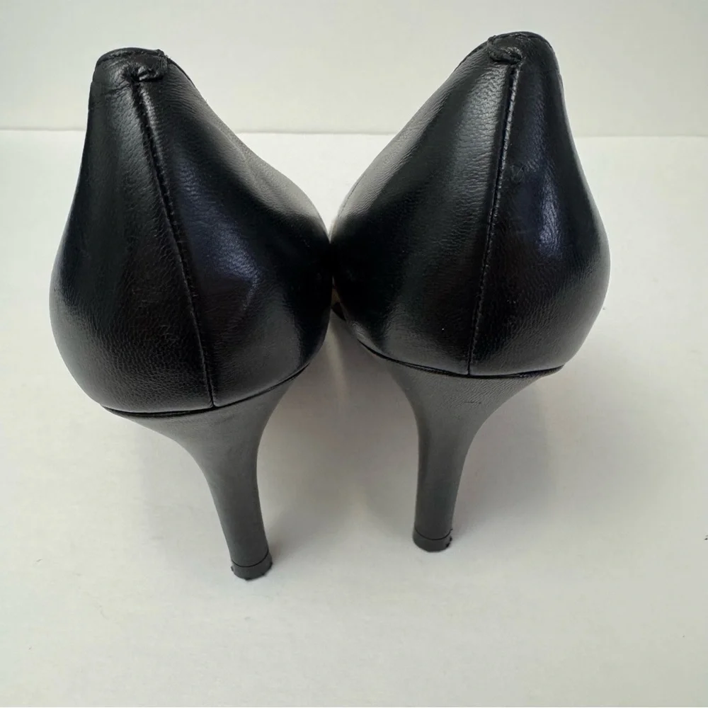 Woman’s Cole Haan Kyle Leopard Print Pointed Toe Stiletto Pumps Size 9